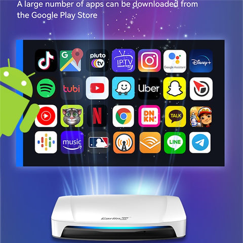 CARLINKIT SDM660 8+128GB CarPlay AI Box Android 13.0 Wireless CarPlay Android Auto Adapter with HD Output, Eurasian Version
