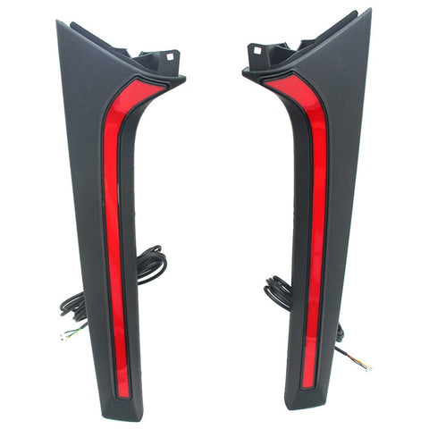 For Toyota Raize 2020-2022 1 Pair Car Rear Bumper Light Red LED DRL Turn Signal Brake Tail Lamp