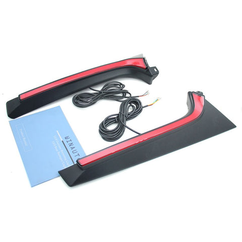 For Toyota Raize 2020-2022 1 Pair Car Rear Bumper Light Red LED DRL Turn Signal Brake Tail Lamp
