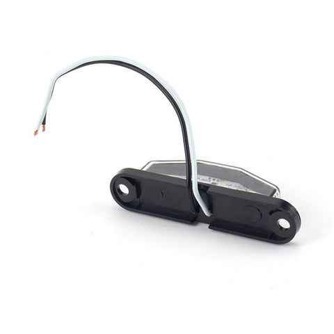 A4134 Waterproof 10-LED Tail Light Kit for 12V Truck, Trailer, Vehicles Turn Signal Light with 8m 5-Core Cable / Cable Ties / License Plate Light