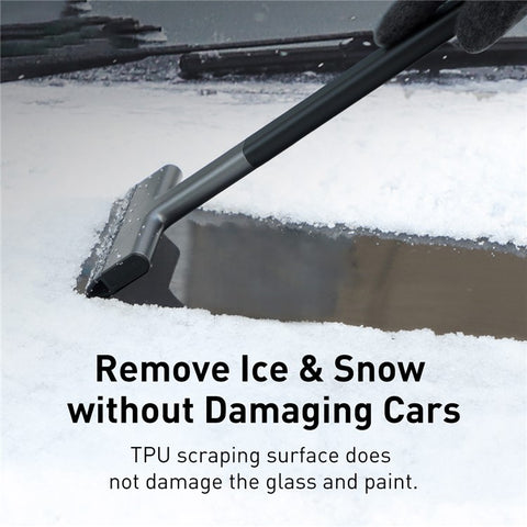 BASEUS Quick Clean Car Ice Scraper Winter Car Windshield Snow Ice Shovel Removal Tool