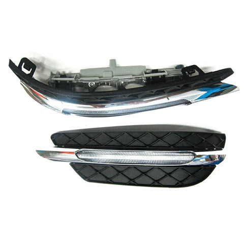 WINAUTO MCL096C 2PCS LED Lights Daytime Running Lamps for W204 2011-2012, C200, C260, C300