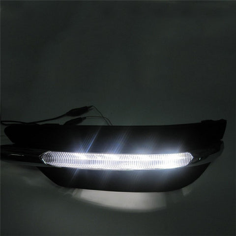 WINAUTO MCL096C 2PCS LED Lights Daytime Running Lamps for W204 2011-2012, C200, C260, C300