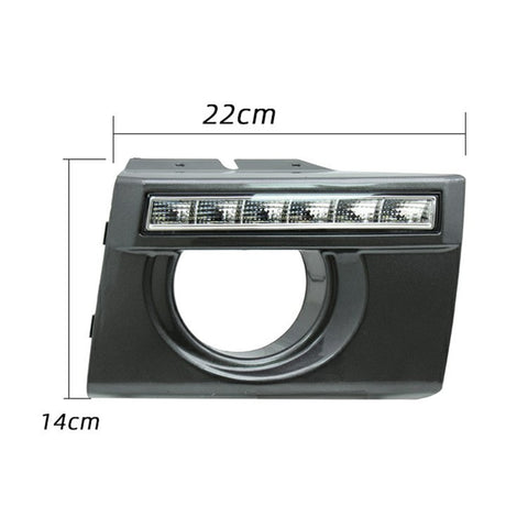 WINAUTO 1 Pair IP67 Waterproof LED Daytime Running Lights for Hyundai Tucson 2005-2009
