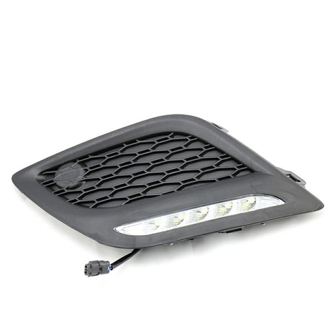 WINAUTO For XC60 2009-2013 1 Pair Daytime Running Lamp Super Bright LED Car DRL Light