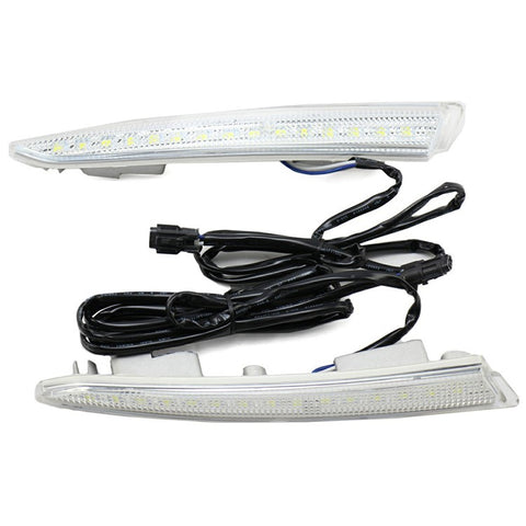 WINAUTO For Ford Kuga / Escape 2013-2015 1 Pair Car DRL Light Waterproof LED Daytime Running Lamp