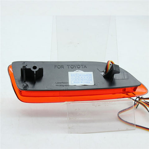WINAUTO 2Pcs LED Rear Bumper Reflector Brake Tail Lights for Toyota Corolla 2012-2013