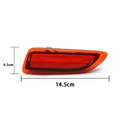 WINAUTO 2Pcs LED Rear Bumper Reflector Brake Tail Lights for Toyota Corolla 2012-2013