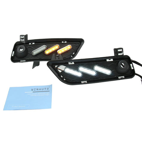 WINAUTO 3 Color Flowing LED Daytime Running Light for X3 F25 200