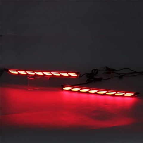 WINAUTO Rear Bumper Light for 3 Series M Sport 2016-2018 LED Turn Signal Brake Lamp