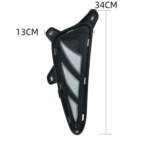 WINAUTO 1 Pair Daytime Running Lamp for Toyota C-HR / IZOA 2017-2020 Car Light with Dual-Way Function