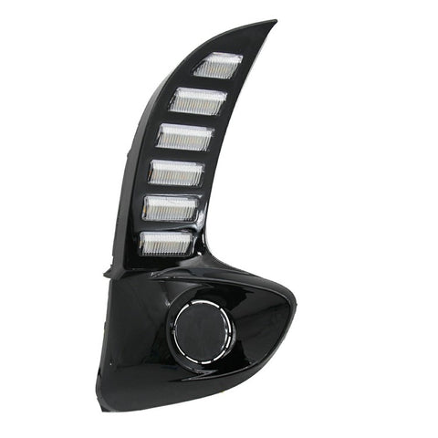 WINAUTO For Toyota Yaris 2020-2021 LED Daytime Running Light Turn Signal Lamp