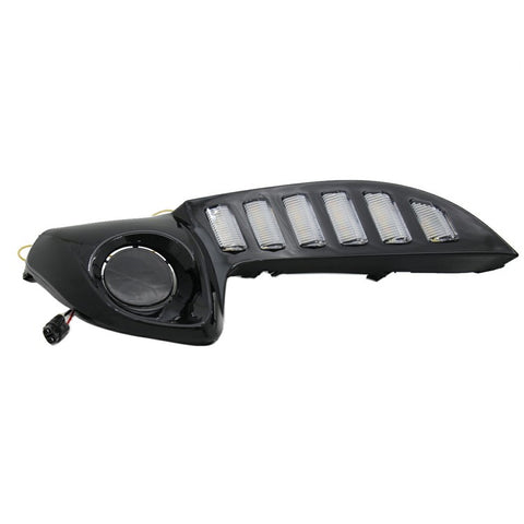 WINAUTO For Toyota Yaris 2020-2021 LED Daytime Running Light Turn Signal Lamp