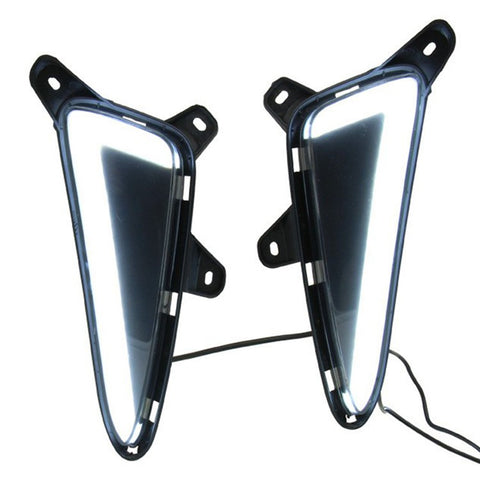WINAUTO For TOYOTA C-HR  /  IZOA 2017-2020 1 Pair LED Daytime Running Lights Dual-Way Function Car Light