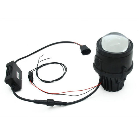WINAUTO 1 Pair 2.5-inch Car LED Fog Light High Low Beam Lamp for Snowy Rainy Day