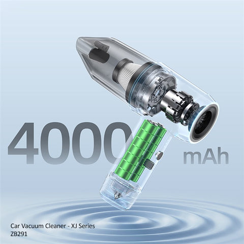 USAMS ZB291 Car Vacuum Cleaner Multi-Functional 6-in-1 Wireless Car Cleaner XJ Series