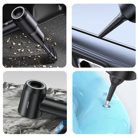 USAMS ZB291 Car Vacuum Cleaner Multi-Functional 6-in-1 Wireless Car Cleaner XJ Series