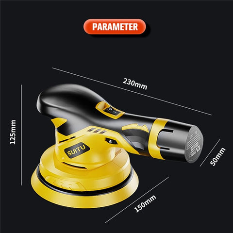 SUITU Electric Car Polisher Waxing Polishing Machine Vehicle Maintenance Tool