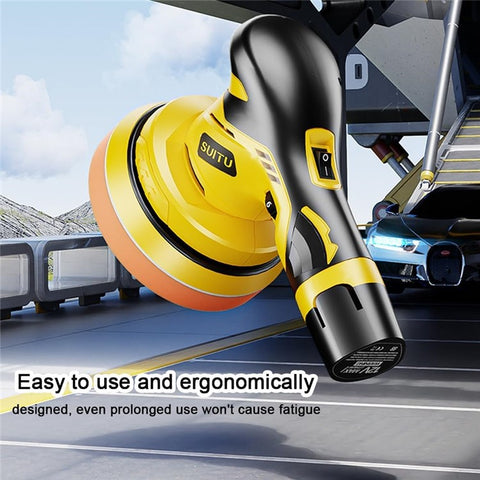 SUITU Electric Car Polisher Waxing Polishing Machine Vehicle Maintenance Tool