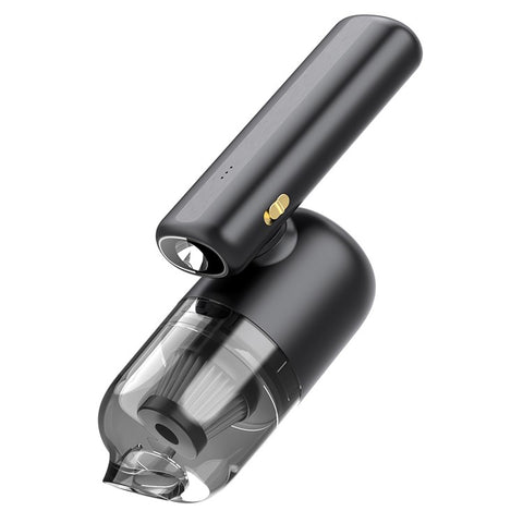 F16 Multifunction Detachable Handheld Mini Car Cleaner with Flashlight Power Bank Function