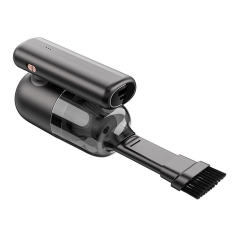 F16 Multifunction Detachable Handheld Mini Car Cleaner with Flashlight Power Bank Function