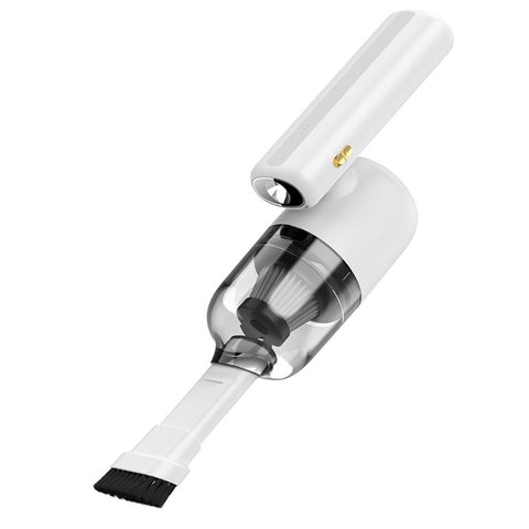 F16 Multifunction Detachable Handheld Mini Car Cleaner with Flashlight Power Bank Function