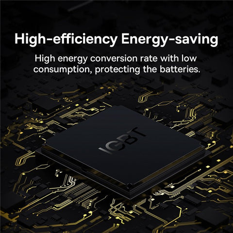 BASEUS BS-CI30-02 IGBT Power Inverter 300W (220V CN/EU) High Power Multi-function Inverter with Cooling Fan for Camping/Self-driving Trip