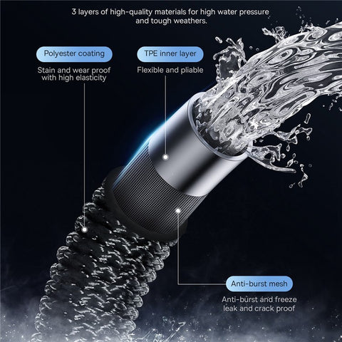 BASEUS GF3 Car Wash Spray Nozzle High Pressure Vehicle Cleaning Water Spray Gun