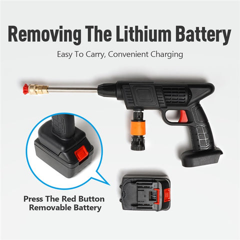 R-8106 Multi-Functional Car Wash Water Gun Household Electric Sprayer for Watering Flowers, Washing Cars