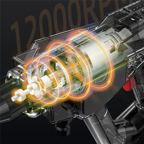 8107 Wireless Lithium-ion Battery Charging Car Wash Machine 200W Household Electric Water Spray Gun