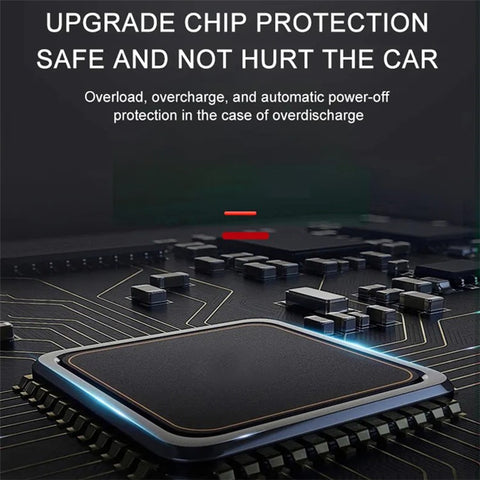 CARSUN C1811 Electric Air Pump Digital Display Wireless Car Motorcycle Tire Inflator with LED Light