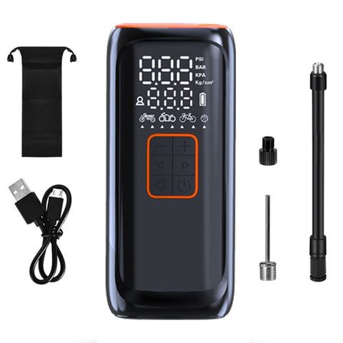 WG01 Multi-Function Portable Car Tire Inflator Electric Wireless Air Pump with Power Bank Function