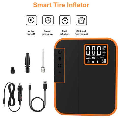 DP3 Wireless Smart Tire Air Pump 2-in-1 Deflation Inflation Pump for Outdoor Camping