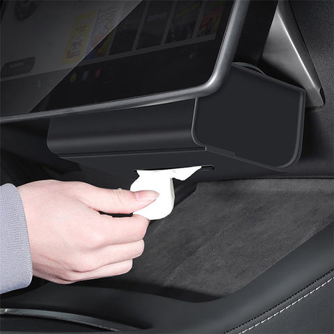 KUNIST TY03 Waterproof Car Silicone Tissue Storage Box Tissue Holder Napkin Organizer Automobile Accessories