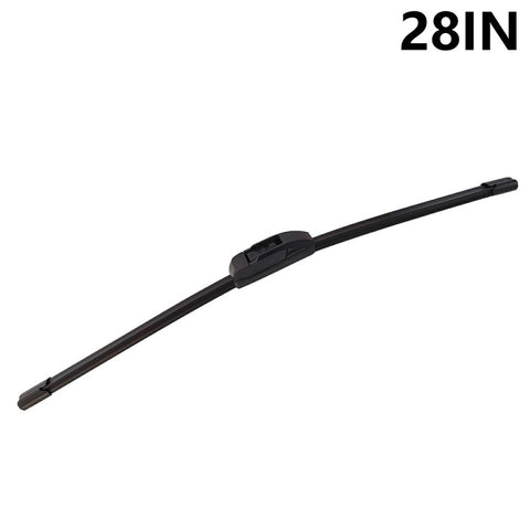 1Pc Universal Car Windshield Wiper Blade ABS+Rubber Noiseless Vehicle Wiper Blade