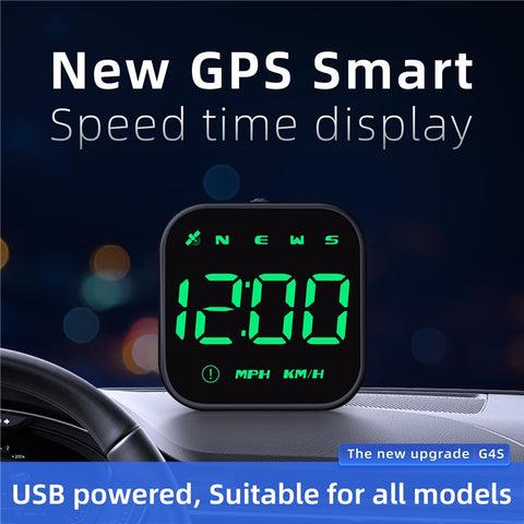 G4S Head-Up Display HUD GPS Universal Multi-Function Speedometer Portable Car Computer Display
