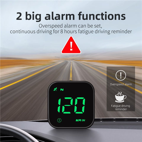 G4S Head-Up Display HUD GPS Universal Multi-Function Speedometer Portable Car Computer Display
