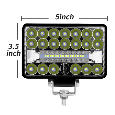 4-inch 36LED Car SUV Off-Road 108W Spotlight Floodlight Waterproof Vehicle Driving Headlight