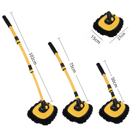 LS-426 Car Wash Brush Mop Kit with Long Pole Duster Washing Cleaning Car Tools Accessories