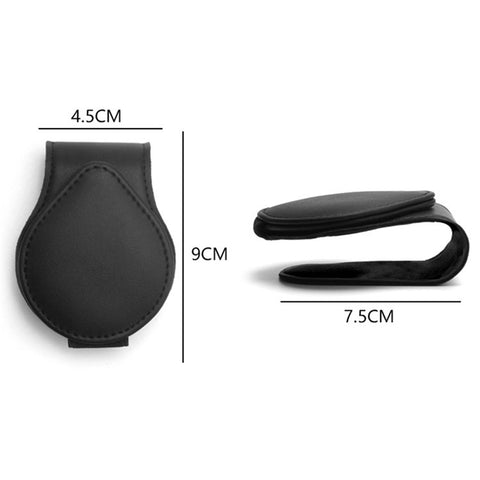 Portable Sunglasses Holder Bill Holder Clip Card Storage Accessories for Car Visor