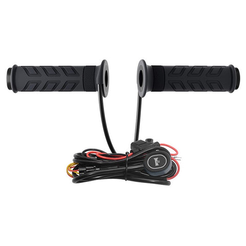 WUPP CS-1956E2 Oval Metal Switch Heated Grips M4 Arrow ATV Heating Handle Grips