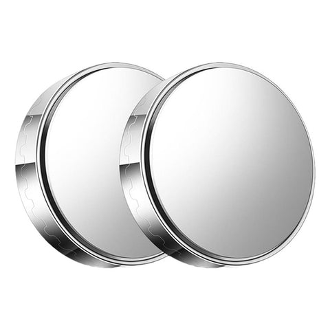 2Pcs Suction Cup 360 Degree Blind Spot Car Reversing Aid Rearview Mirror Small Round Mirror