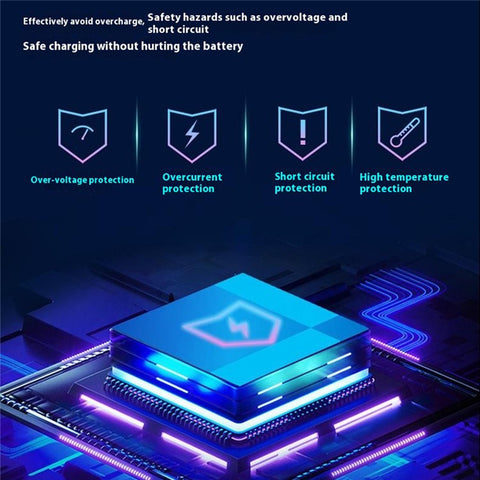 WUPP ZH-1786B1 QC3.0 USB+Type-C Charger IP66 Waterproof Socket with Silicone Cap