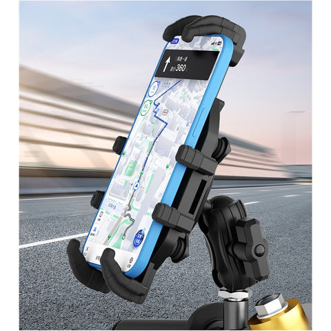 WUPP CS-2072D1 M8 Ball Head Cellphone Holder Anti Theft Motorcycle Phone Mount Bracket
