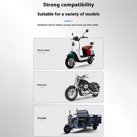 WUPP CS-2072C1 Motorcycle Phone Mount M10 Ball Head Rotation Anti-Theft Holder