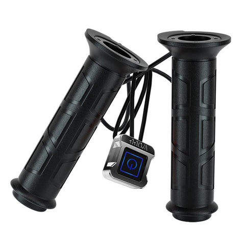 ZH-983F2 1 Pair For ATV Motorcycle Intelligent 3 Gears Temperature Adjustable Heated Grips Winter Warmer Electric Heating Hand Grips