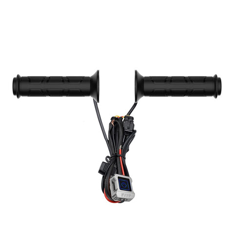 ZH-983F2 1 Pair For ATV Motorcycle Intelligent 3 Gears Temperature Adjustable Heated Grips Winter Warmer Electric Heating Hand Grips