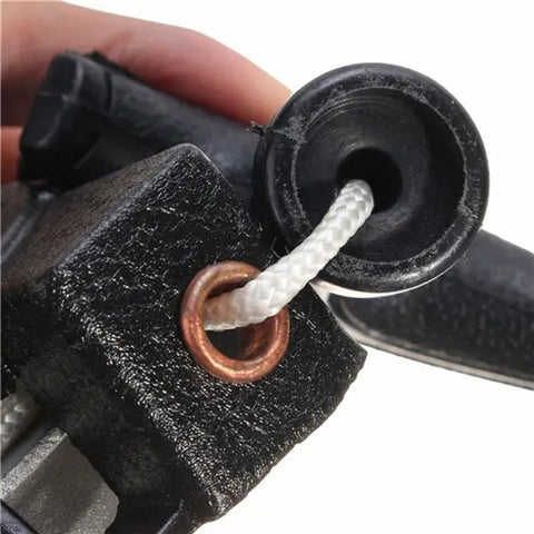 2 Stroke Motorcycle Pull Starter Aluminum Pull Start Recoil Starter for 49CC ATV Pocket Bike Mini Motorbike