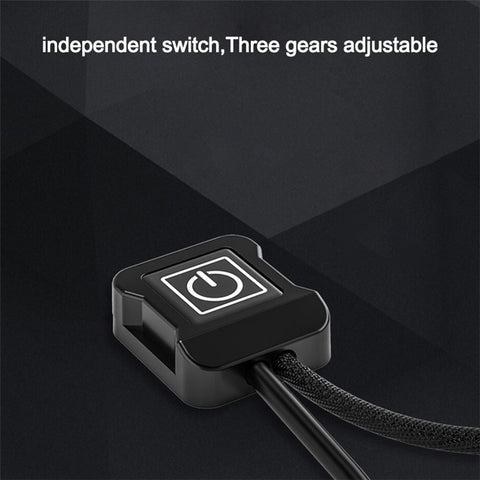 WUPP CS-974A1 12V Motorcycle Scooter Three Gear Temperature Control Electric Hand Grip Cover Heated Grip Handlebar