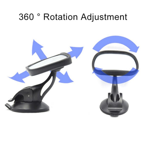 Car Rear Seat Window Suction Cup Mirror Children Safety Seat Rear View Mirror